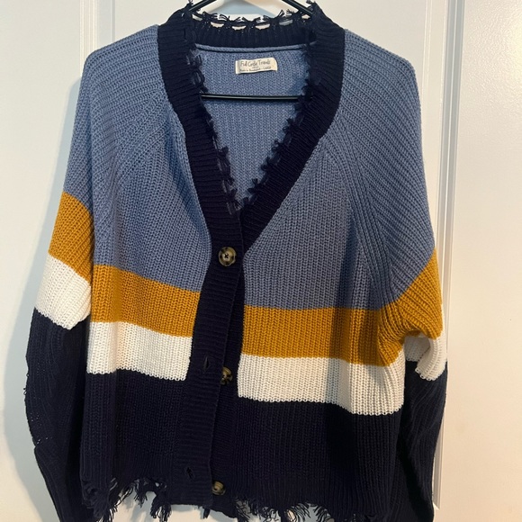 Full circle Trends multi color sweater - Picture 1 of 2